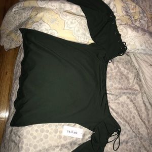 Guess off the shoulder top